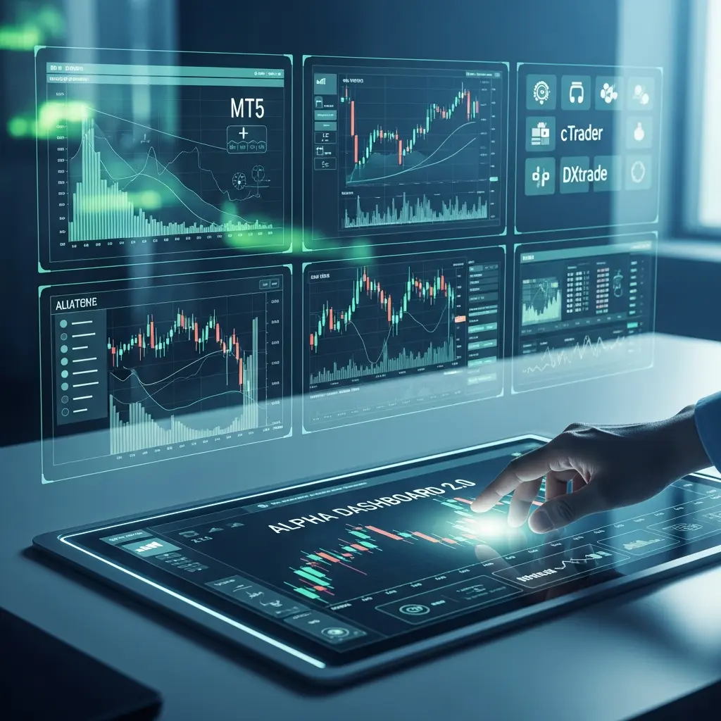 Alpha Capital Group Trading Tech Stack and Dashboard