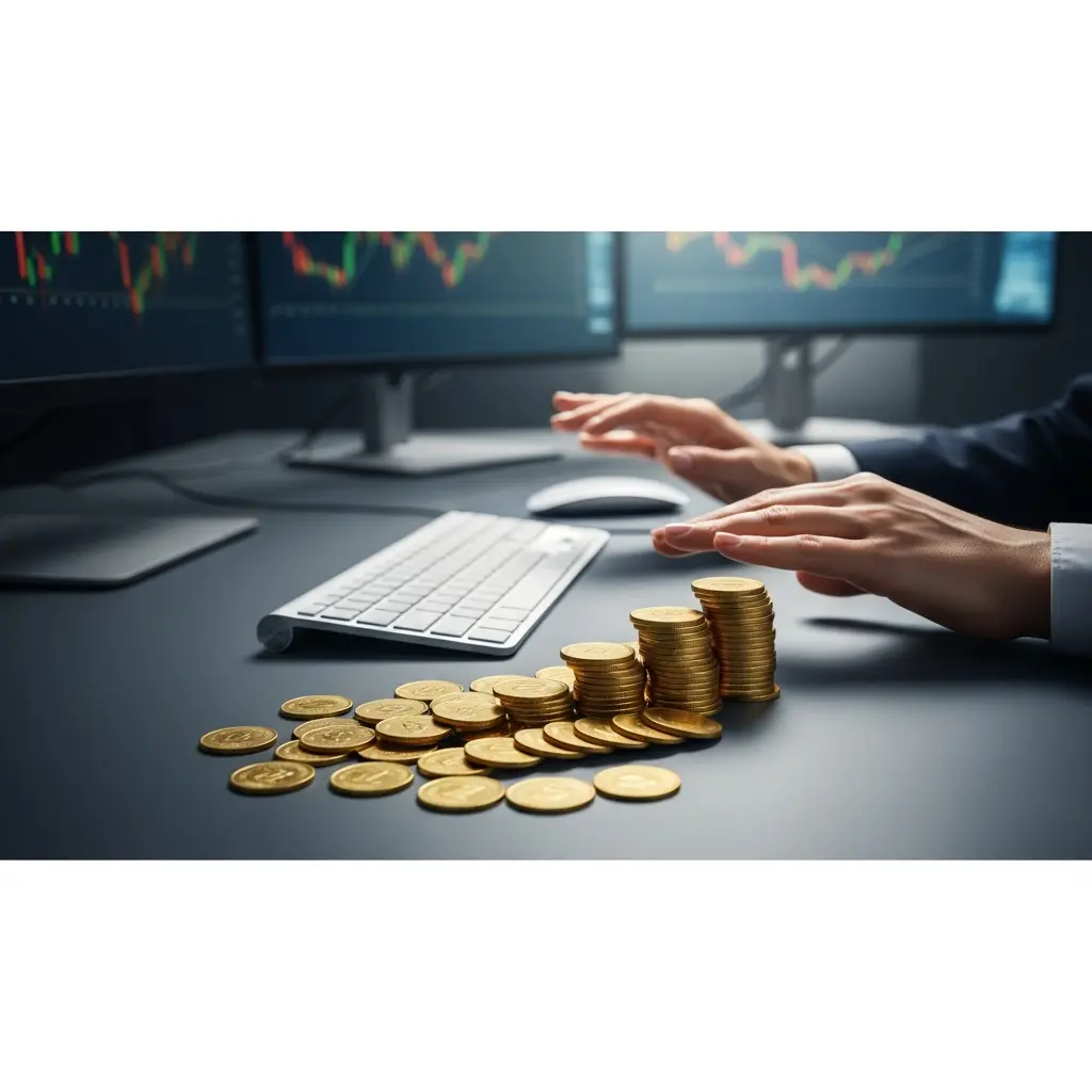 A visual metaphor representing Apex Trader Funding's high profit potential mixed with its complex rules.