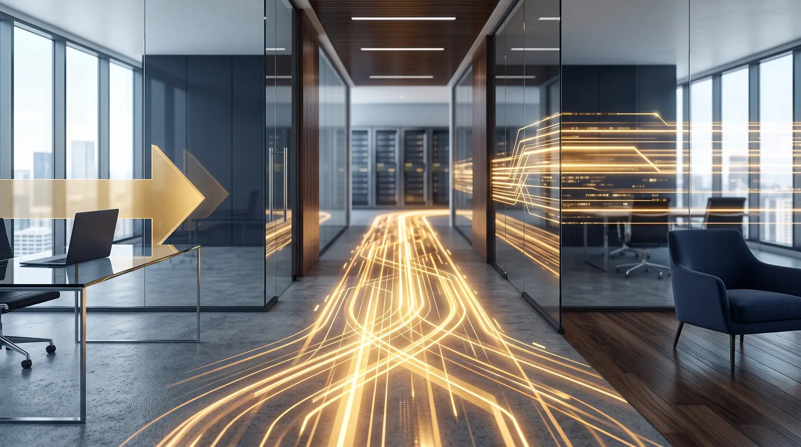 Visual representation of instant access for no-evaluation funded trading accounts in a digital workspace.
