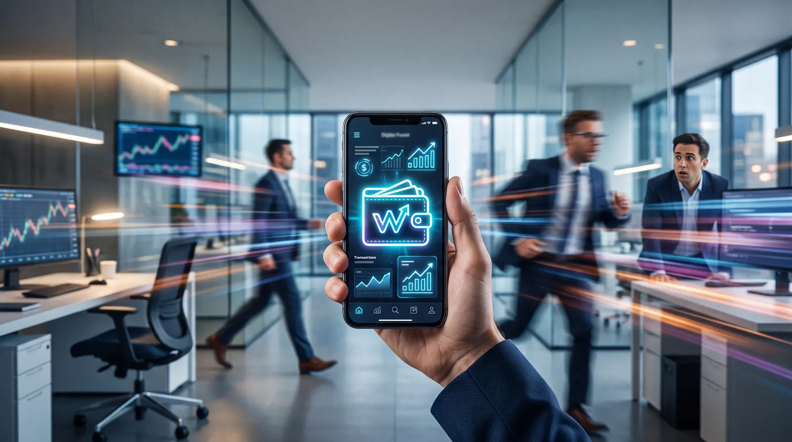 Smartphone screen showing rapid payout systems for traders using the Lucid Trading platform.