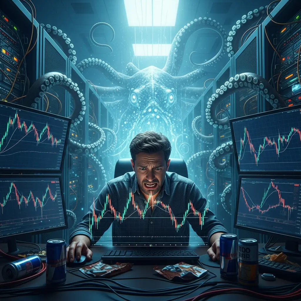 Chaotic prop trading environment before the Kraken acquisition.