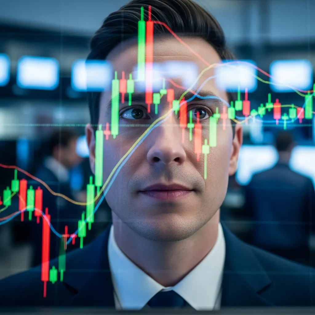 A person experiencing psychological relief after making a strategic decision with an Earn2Trade discount code.