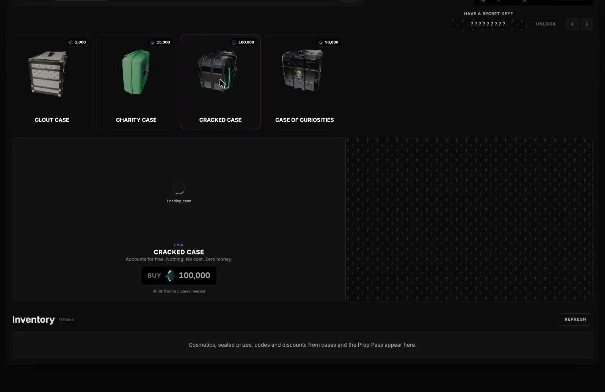 Lucid Trading Cracked Case, free accounts, 100,000 Lupees