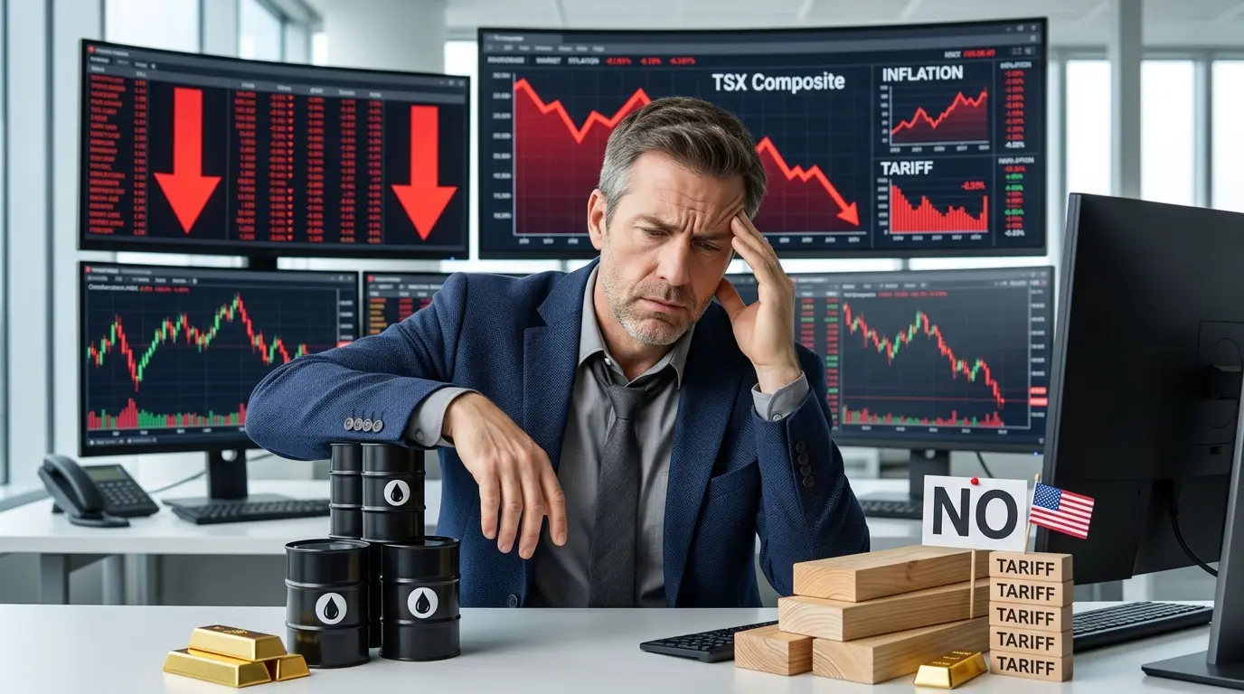 Why Canada's Stock Index Hit a Two-Week Low as Inflation and Tariffs Weigh