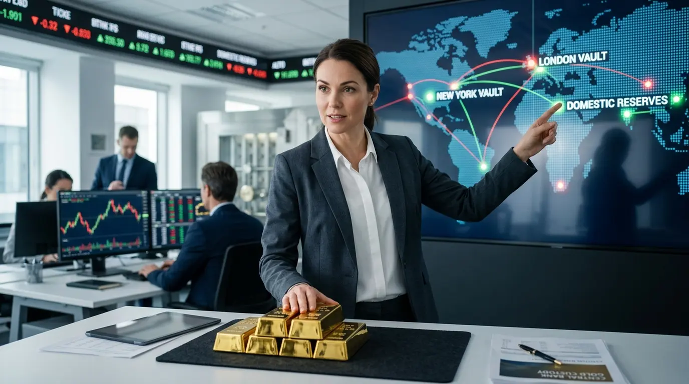 Where Central Banks Store Gold and What It Means for Traders