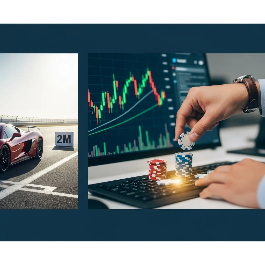 A visual representation of capital growth through strategic scaling in forex prop trading, with an upward-trending graph.
